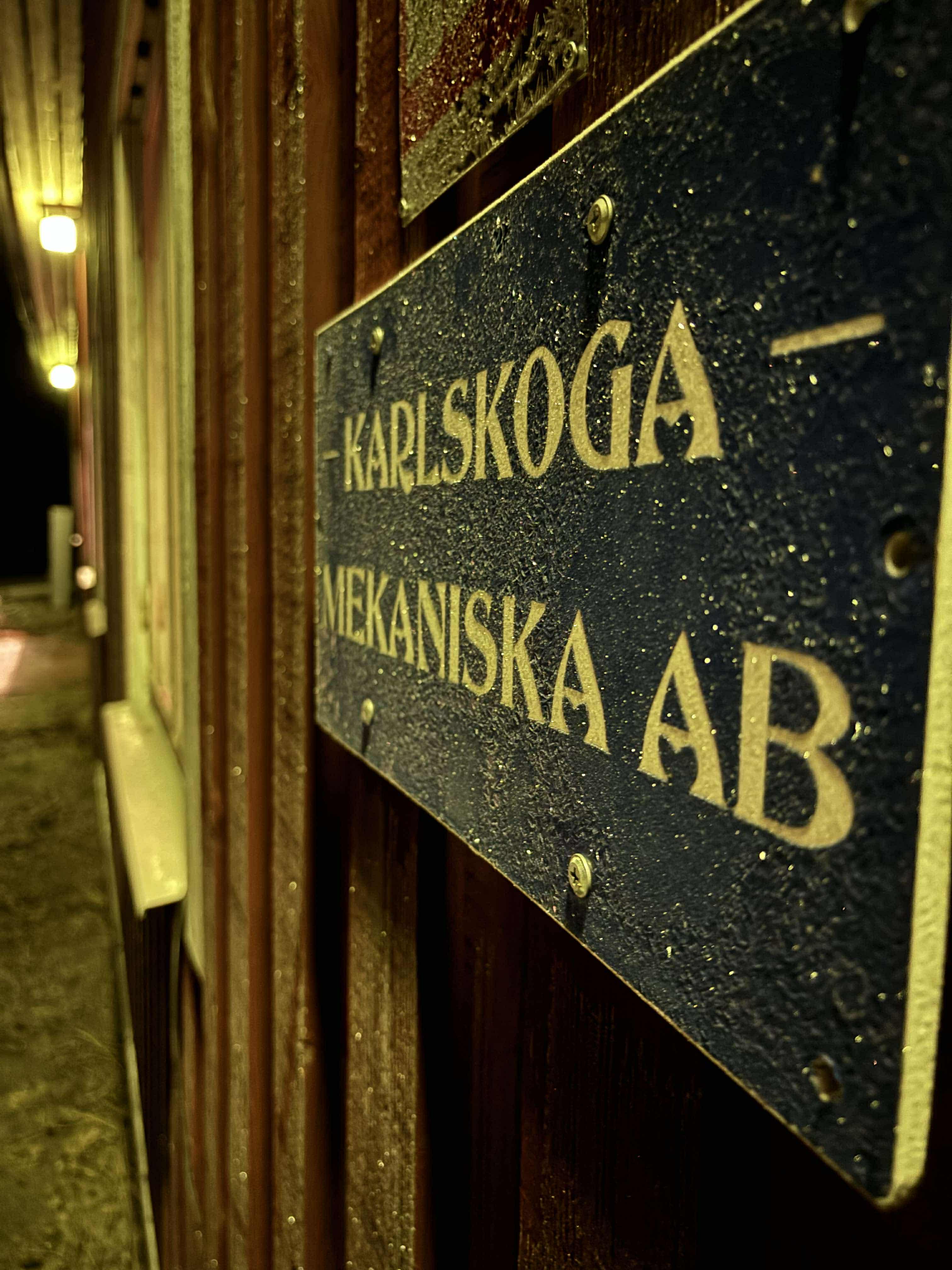 Karlskoga Mekaniska skylt